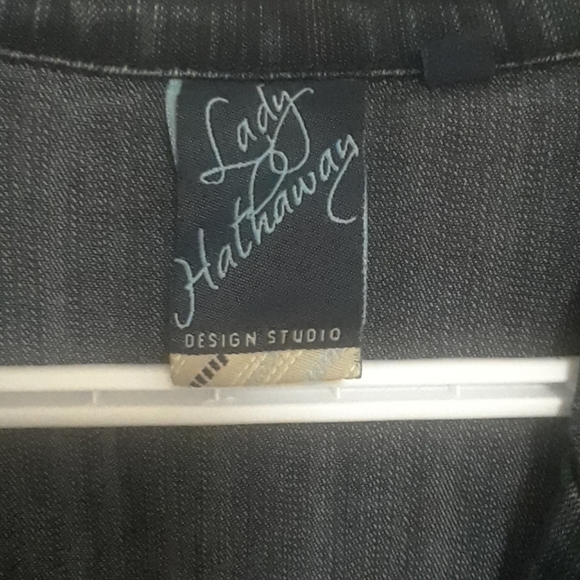 Lady Hathaway Women's Denim Jacket Blazer - Picture 2 of 7